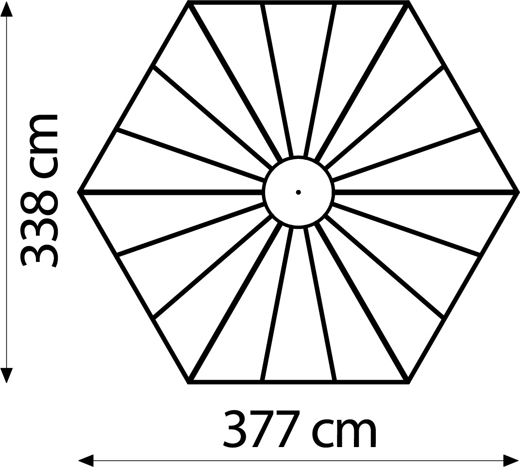 Vogelvoliere Circus 9000, 377x338cm
