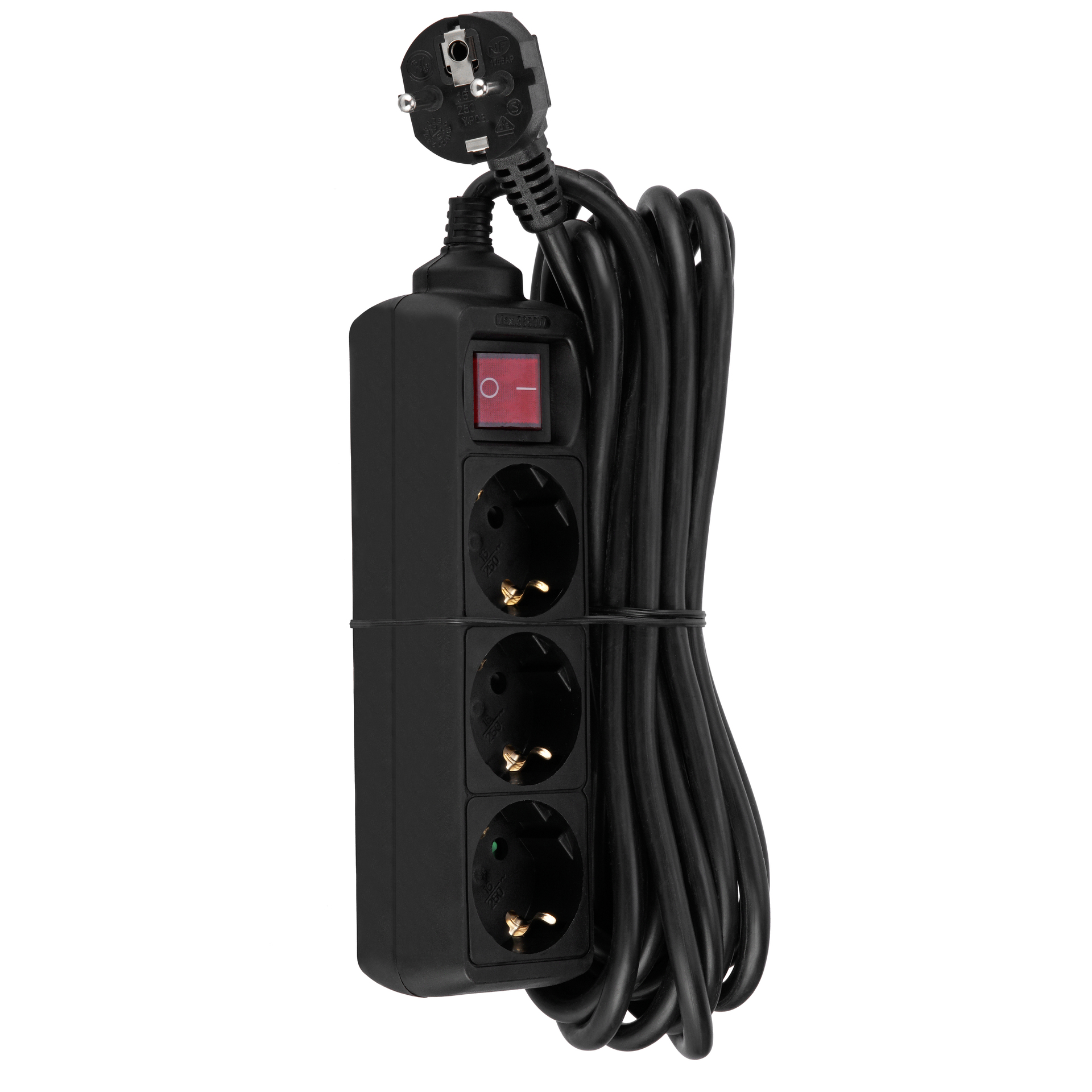 Steckdosenleiste STA schwarz