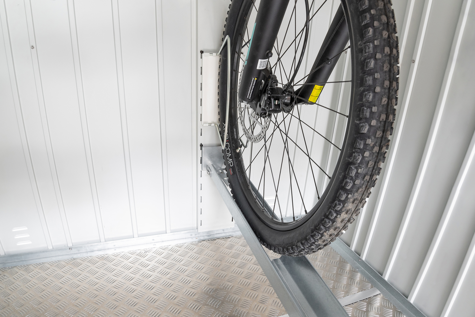 Fahrradschiene für MiniGarage bei leitermann.de günstig kaufen Fahrradschiene für MiniGarage