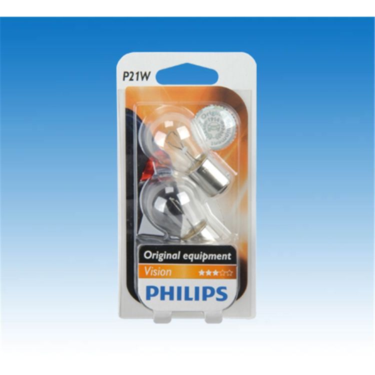 Philips Vision Kugellampe P21W