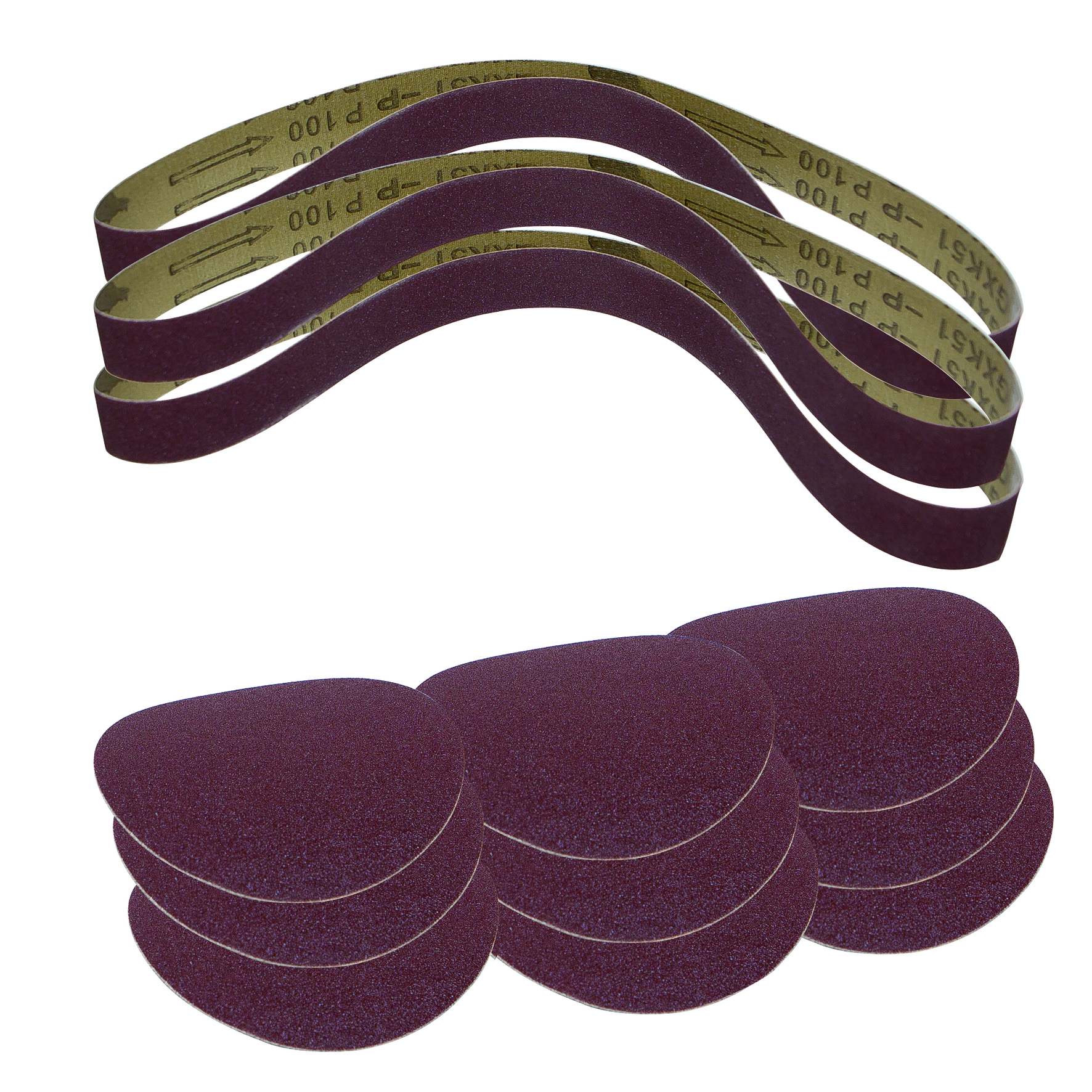 Schleif-Set 12-teilig