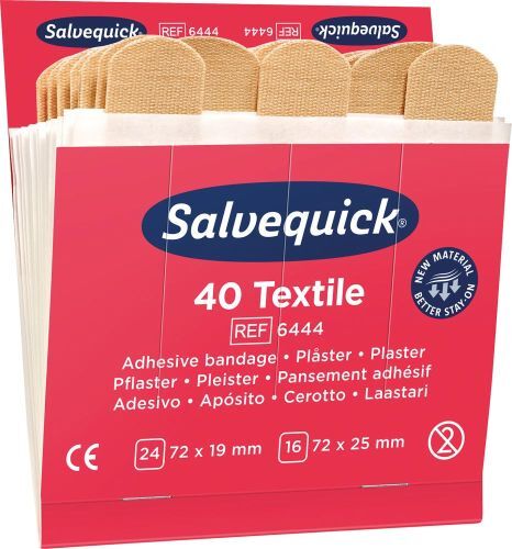 Salvequick Nachfüllpackungen Textilpflaster