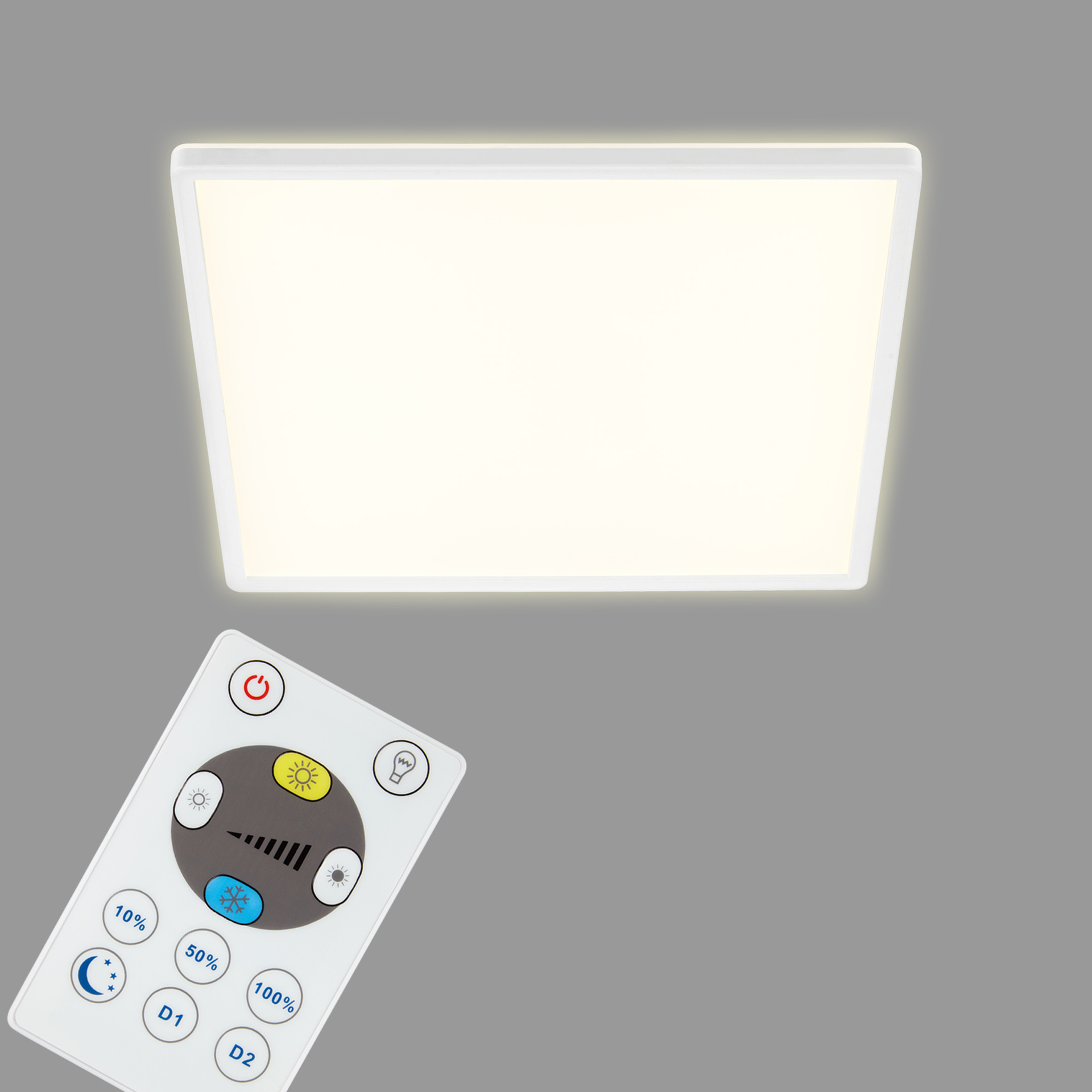 SLIM LED CCT Panel ultraflach, weiß