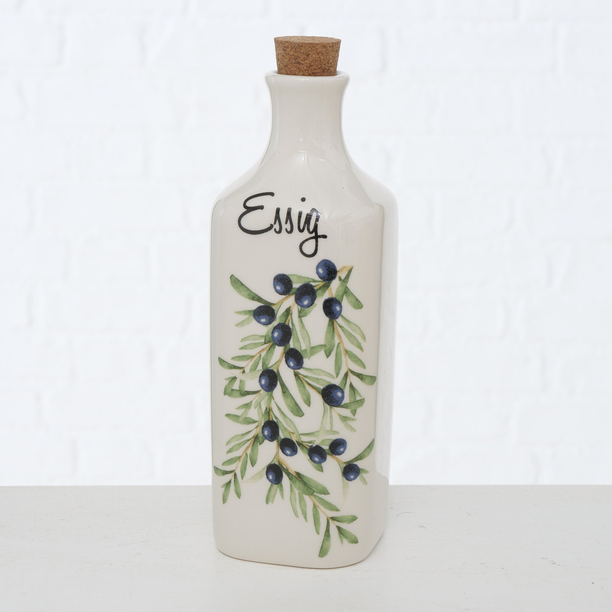 Flasche Olivia, Dekor 2-fach sortiert bei leitermann.de günstig kaufen Flasche Olivia, Dekor 2-fach sortiert