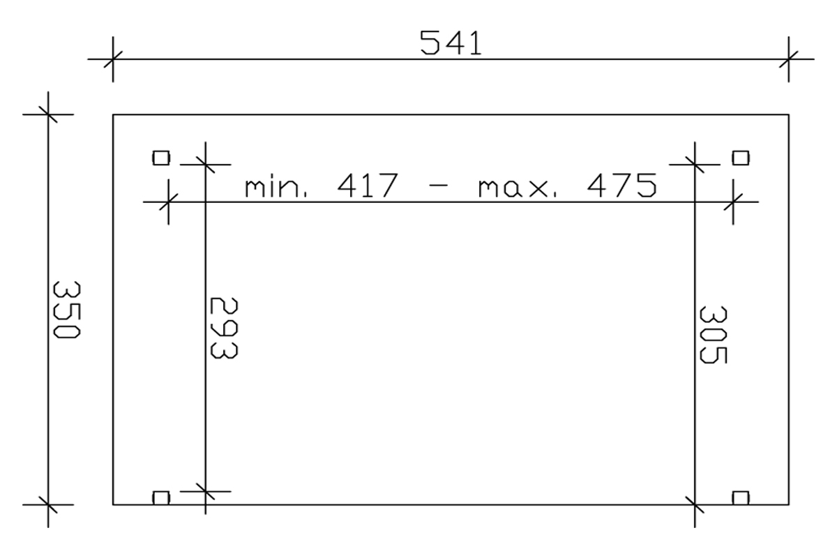 Terrassenüberdachung Sanremo