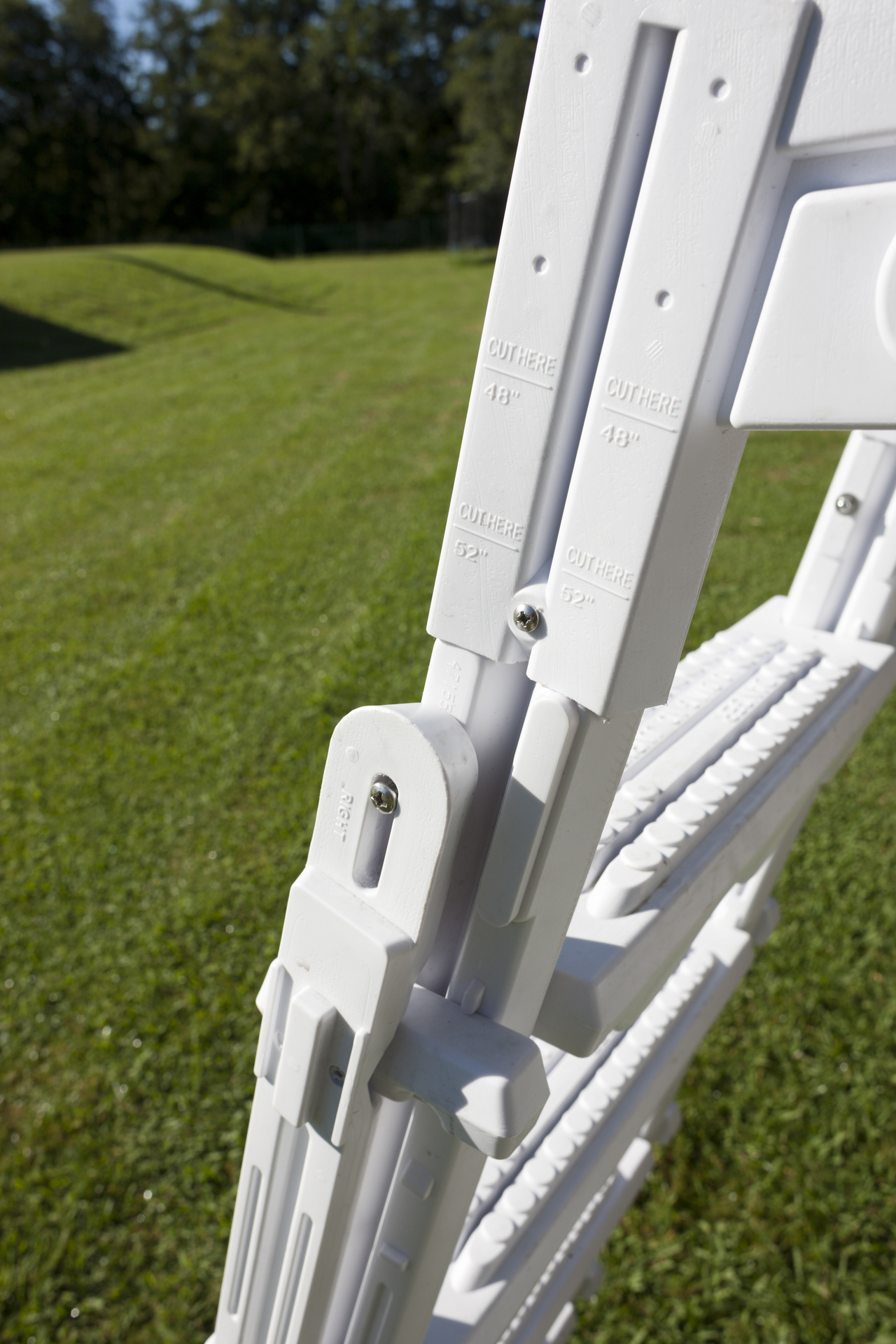 Blasgeformte Leiter für Aufstellpools bei leitermann.de günstig kaufen Blasgeformte Leiter für Aufstellpools