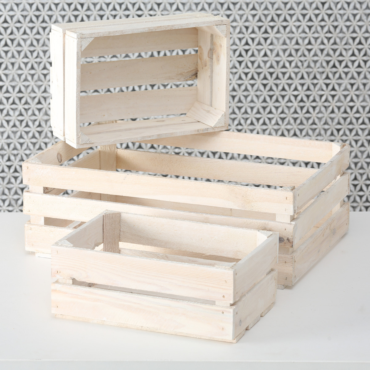 Obstkiste Porto, 3 tlg., Set 2