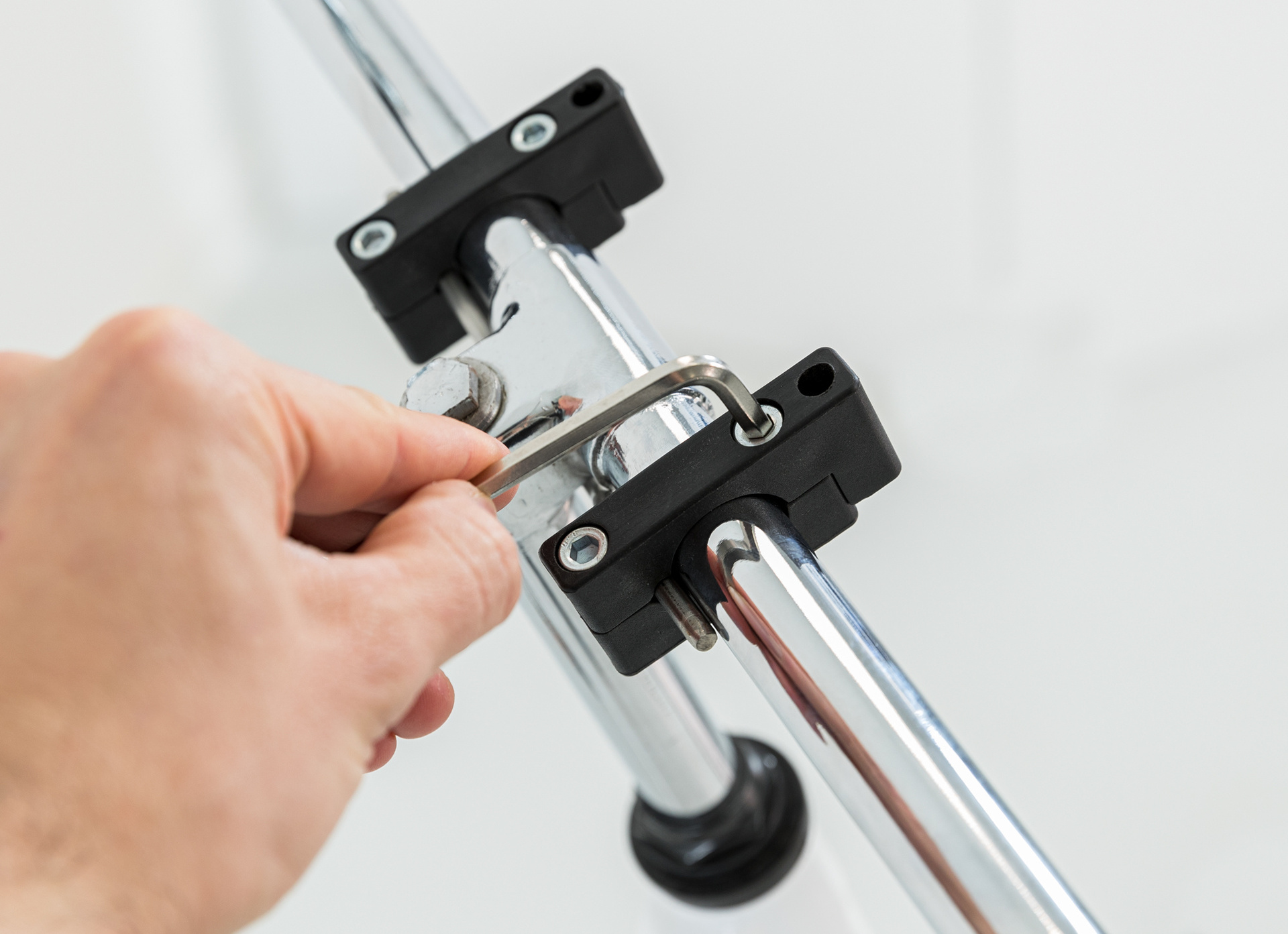 Halterung für Front-Fahrradkorb