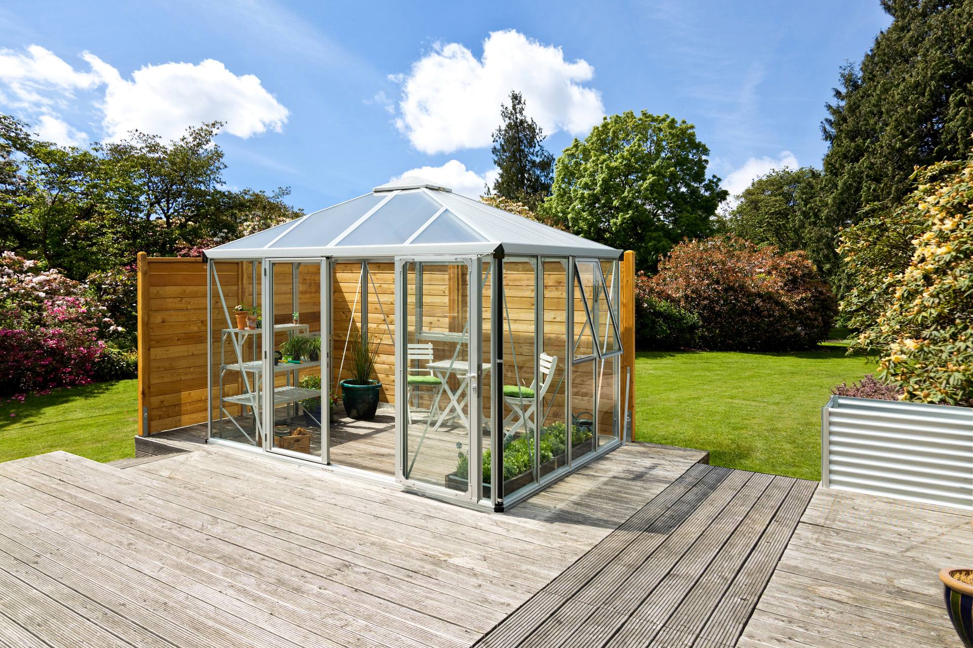 Gewächshaus Minos ESG HKP bei leitermann.de günstig kaufen Gewächshaus Minos ESG HKP