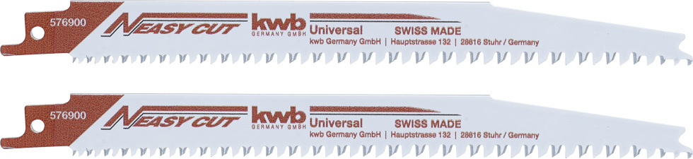 kwb Germany GmbH 2 EASY-CUT Säbel-Sägeblatt