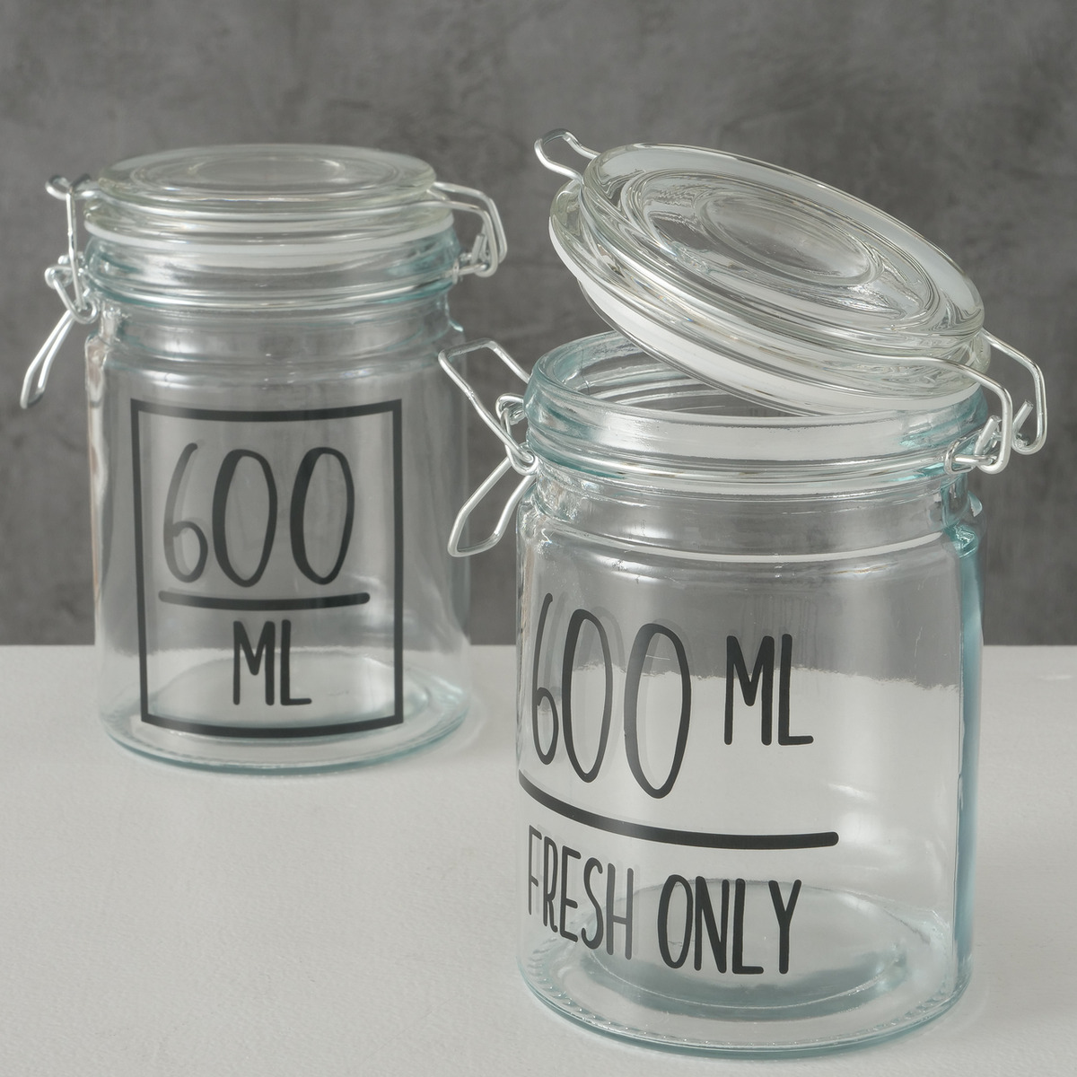 Vorratsglas Milly, 2-fach sortiert