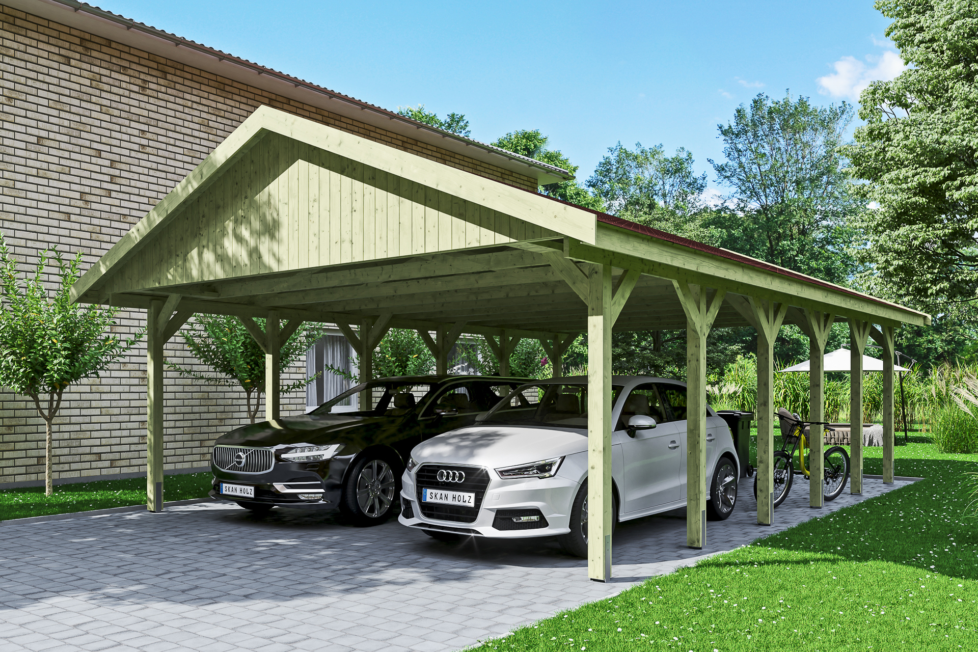 Carport Wallgau bei leitermann.de günstig kaufen Carport Wallgau