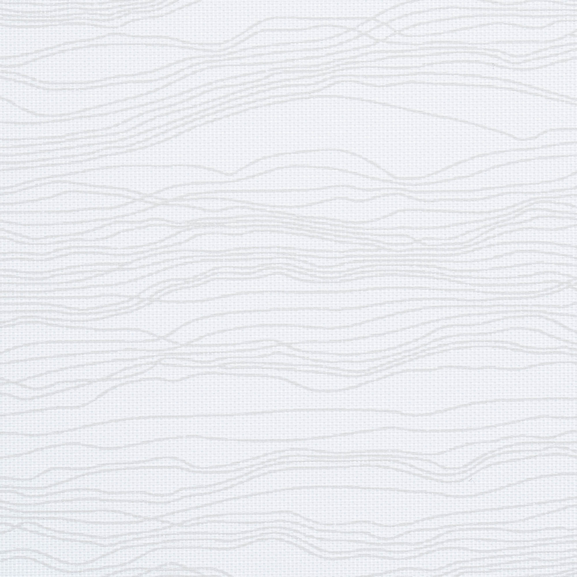 Seitenzug-Rollo Dekor Tageslicht - Faden weiß