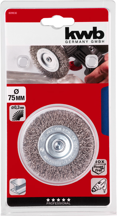 Scheibenbürste grob rostfrei bei leitermann.de günstig kaufen Scheibenbürste grob rostfrei