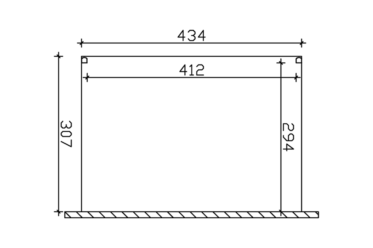 Terrassenüberdachung Modena bei leitermann.de günstig kaufen Terrassenüberdachung Modena