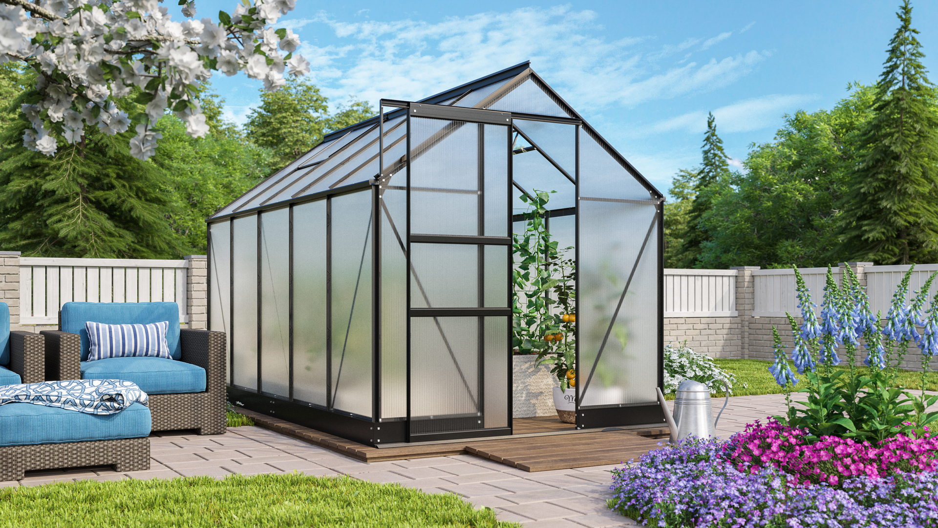 Gewächshaus Apollo 6200 bei leitermann.de günstig kaufen Gewächshaus Apollo 6200