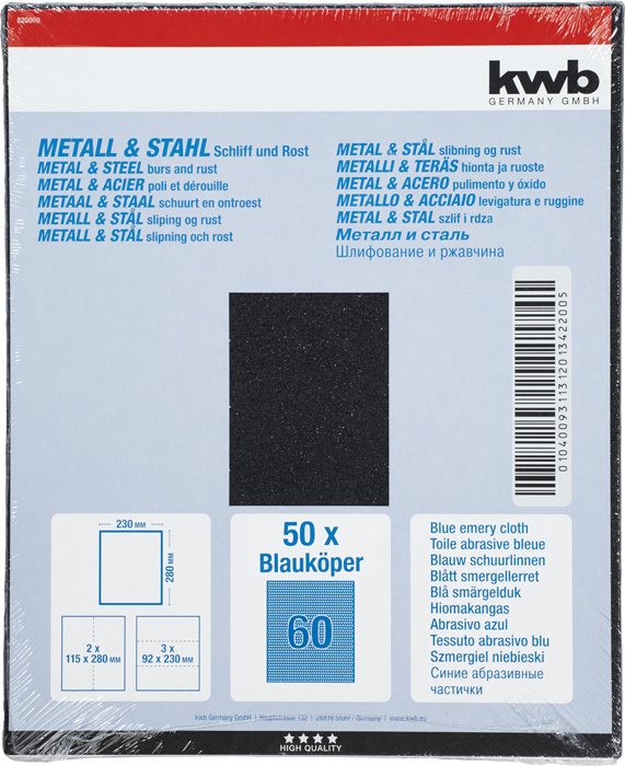 Schleifbogen Blaukörper