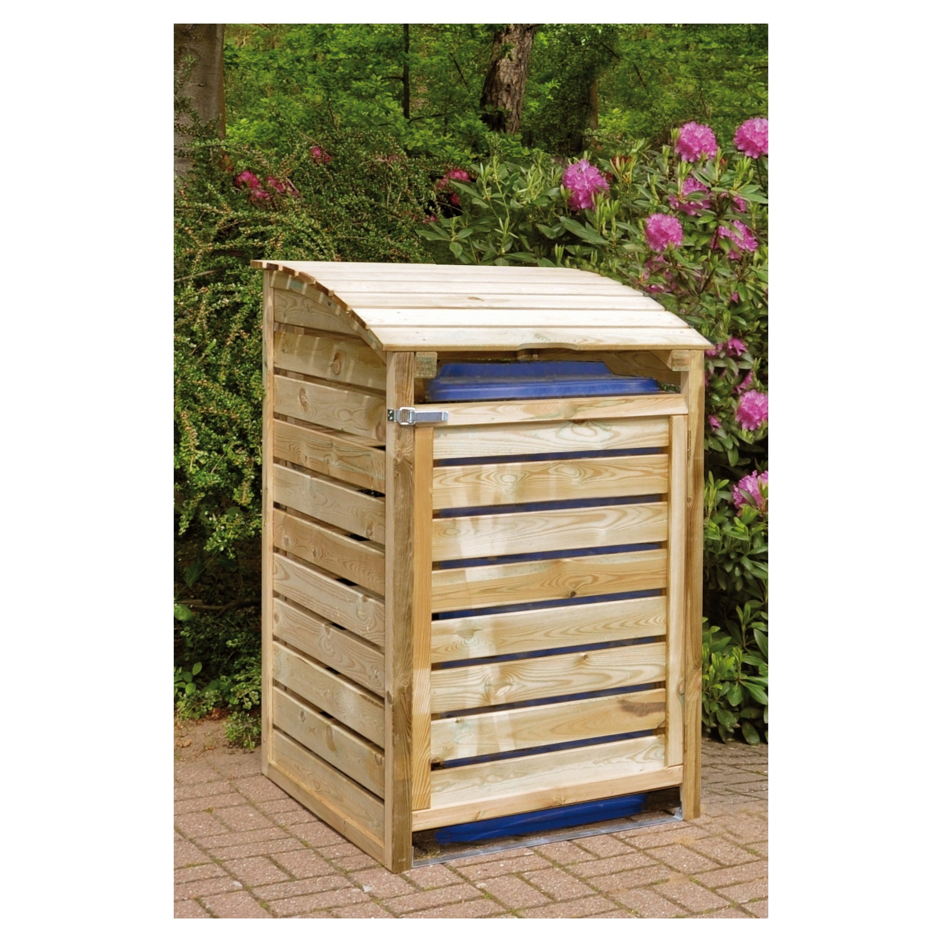 HENRI Mülltonnenabtrennung 1-fach B 75xT 90xH 120 cm bei leitermann.de günstig kaufen HENRI Mülltonnenabtrennung 1-fach B 75xT 90xH 120 cm