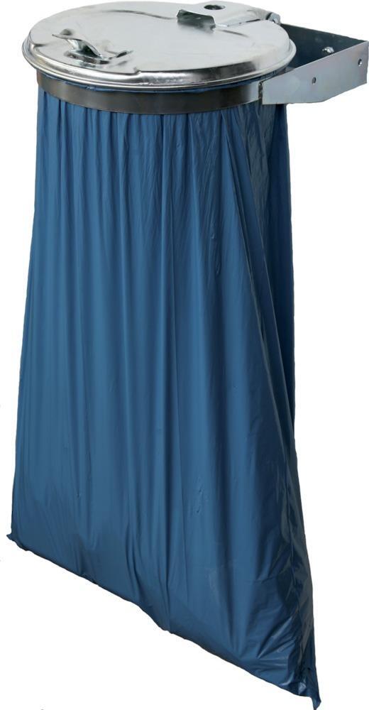 Wandhalter 70-120 l mit verzinkt Stahldeckel 1 Stück