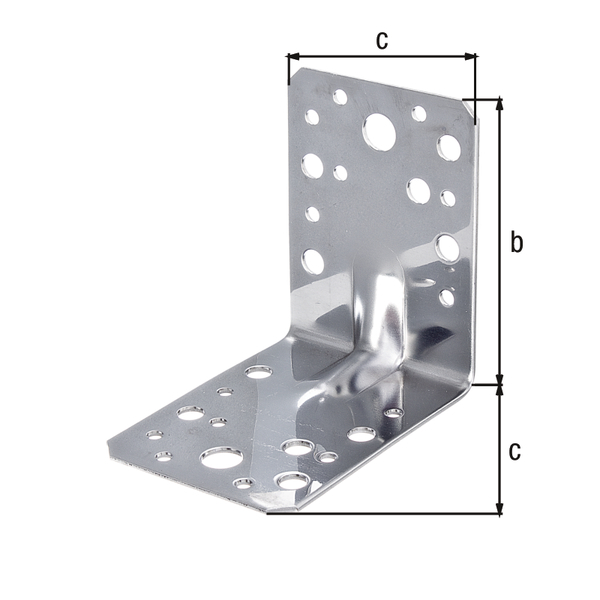 Schwerlast-Winkelverbinder m.Sicke