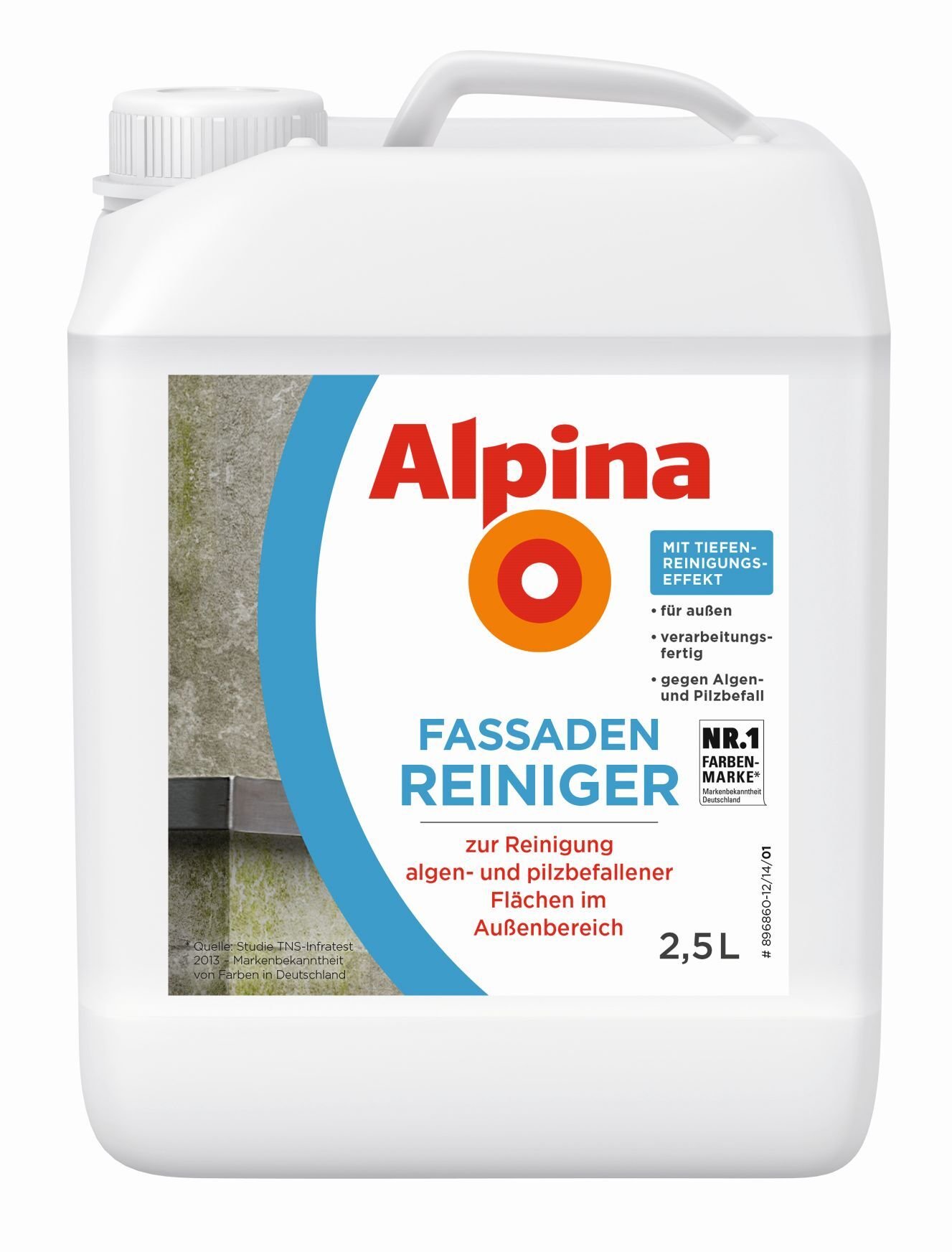 Alpina Farben GmbH Fassaden-Reiniger Easy Clean 2,5l