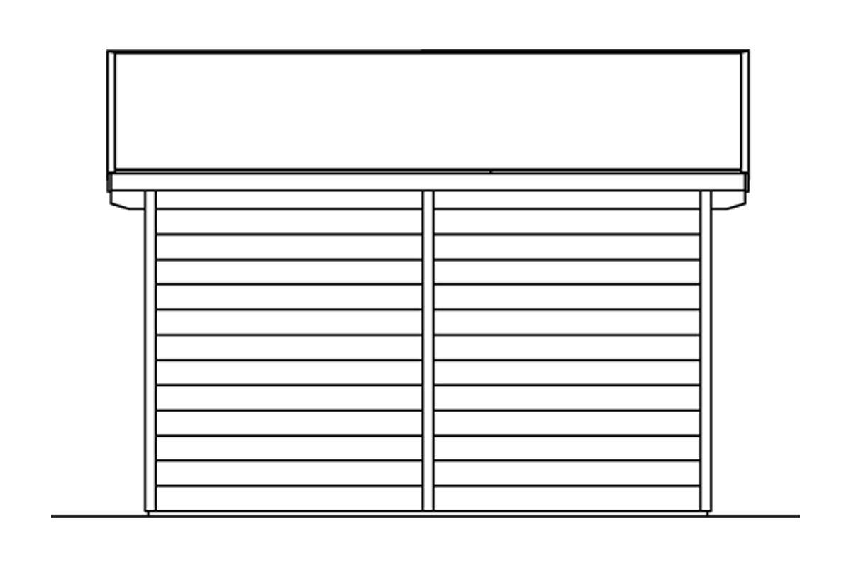 Unterstand Ole, natur