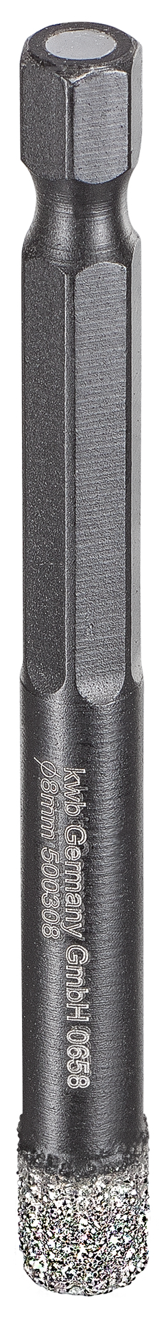 Diamant-Fliesenbohrer 1/4" 6-kant 6.3