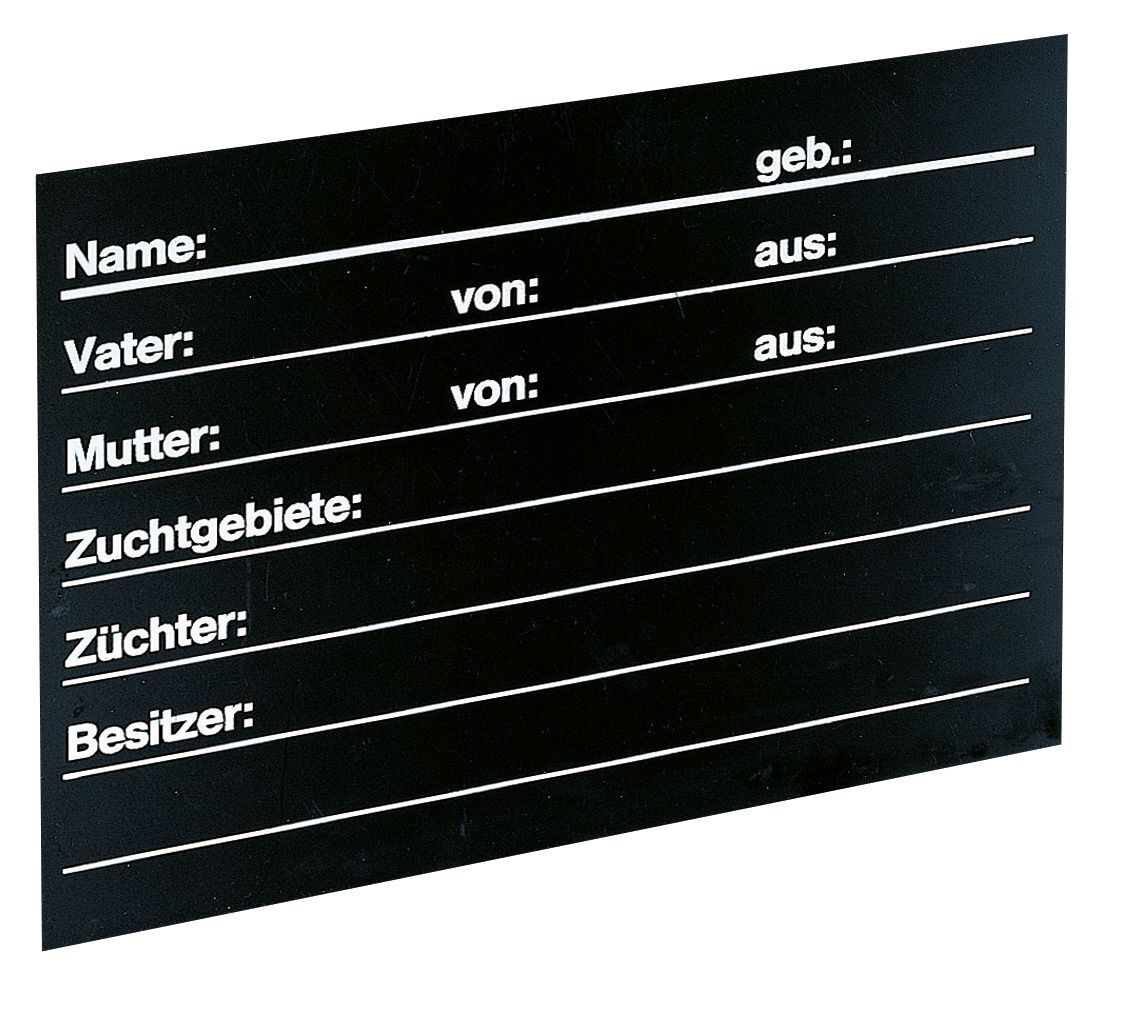 Pferdestalltafel 30x20 cm