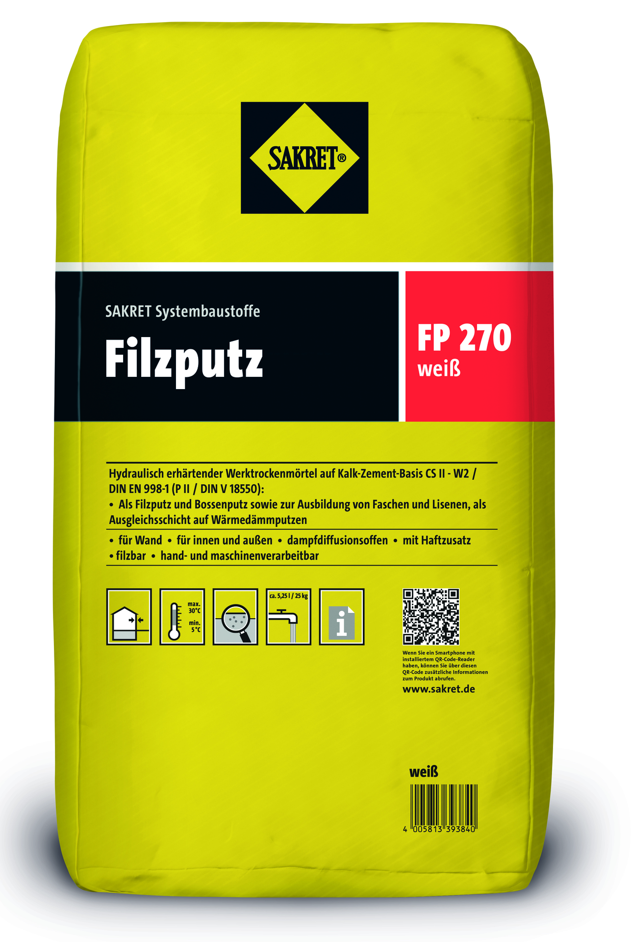 SAKRET Filzputz 270 FP