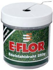 E-FLOR Edelstahldraht in Dose a 250 g 1,0 mm ca. 40 m
