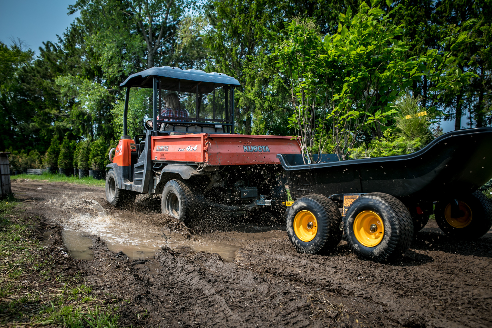 Tandem Trailer Anhänger TA1500 bei leitermann.de günstig kaufen Tandem Trailer Anhänger TA1500