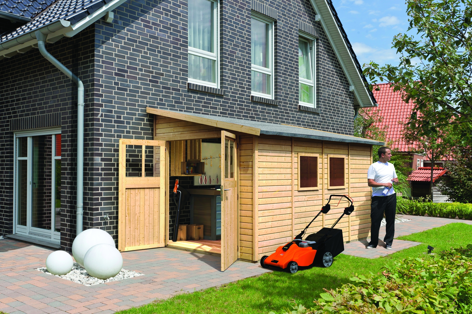 Anbau-Gartenhaus Bomlitz