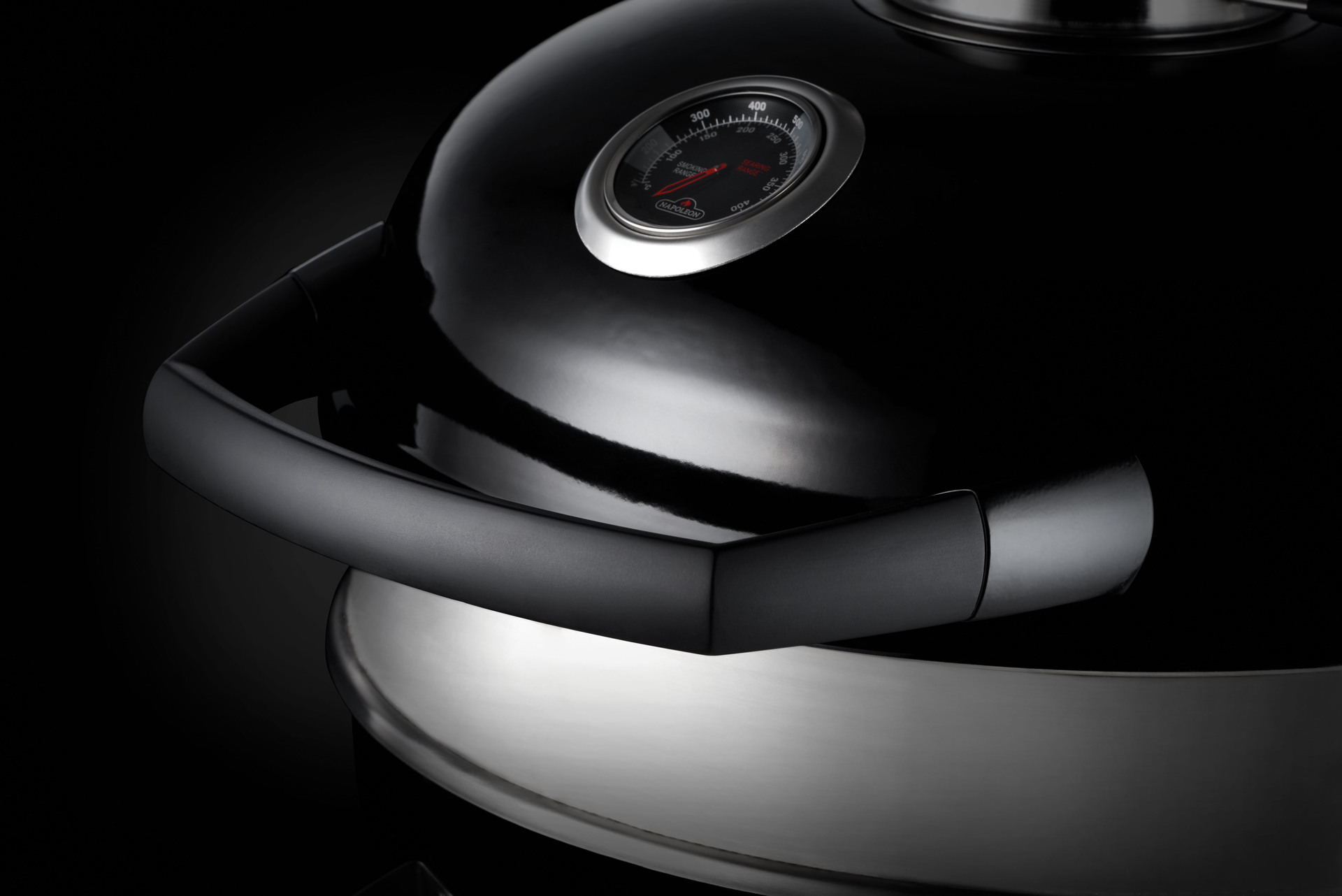 PRO22 Holzkohle-Kugelgrillwagen, schwarz