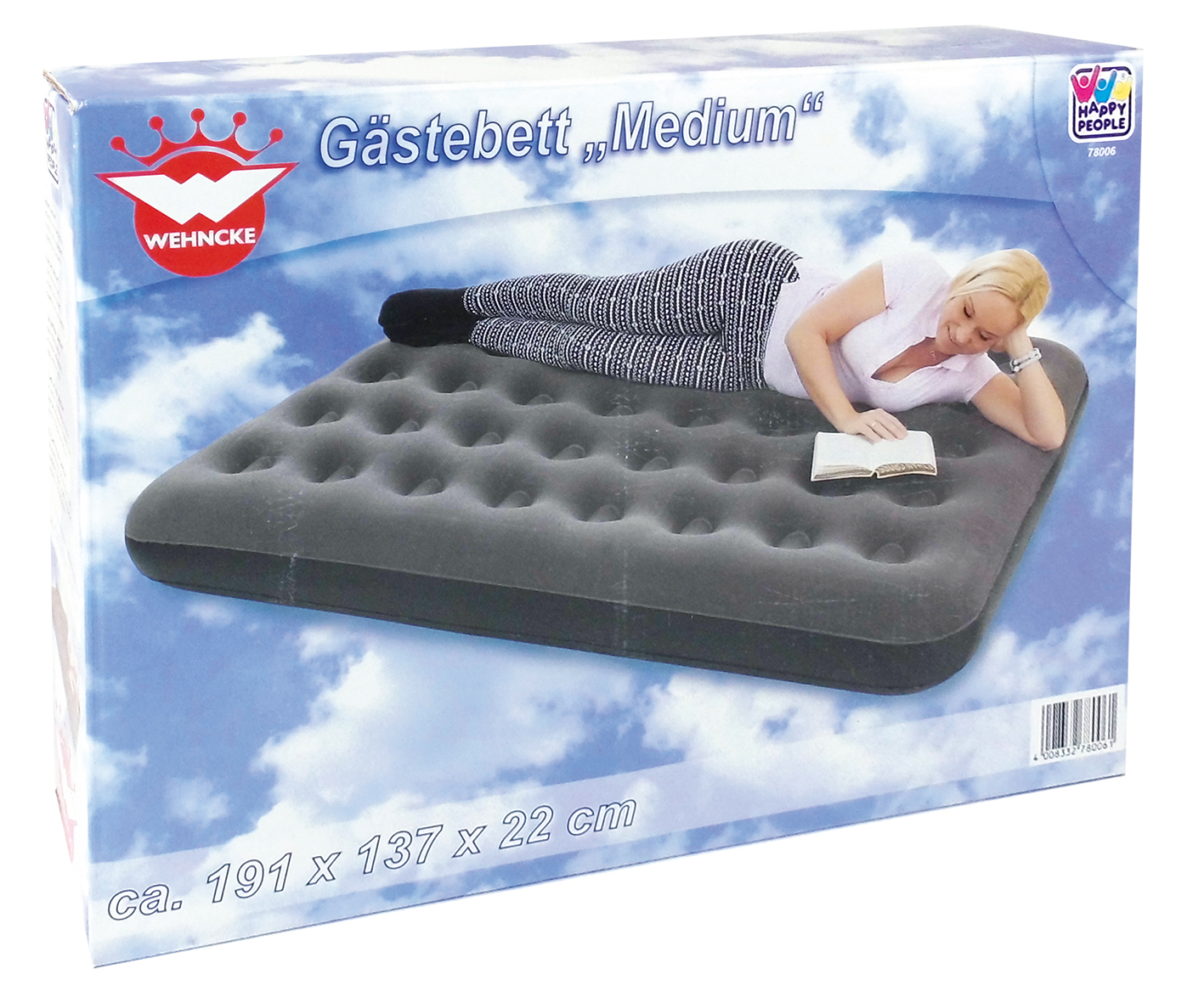 Gästebett, aufblasbar