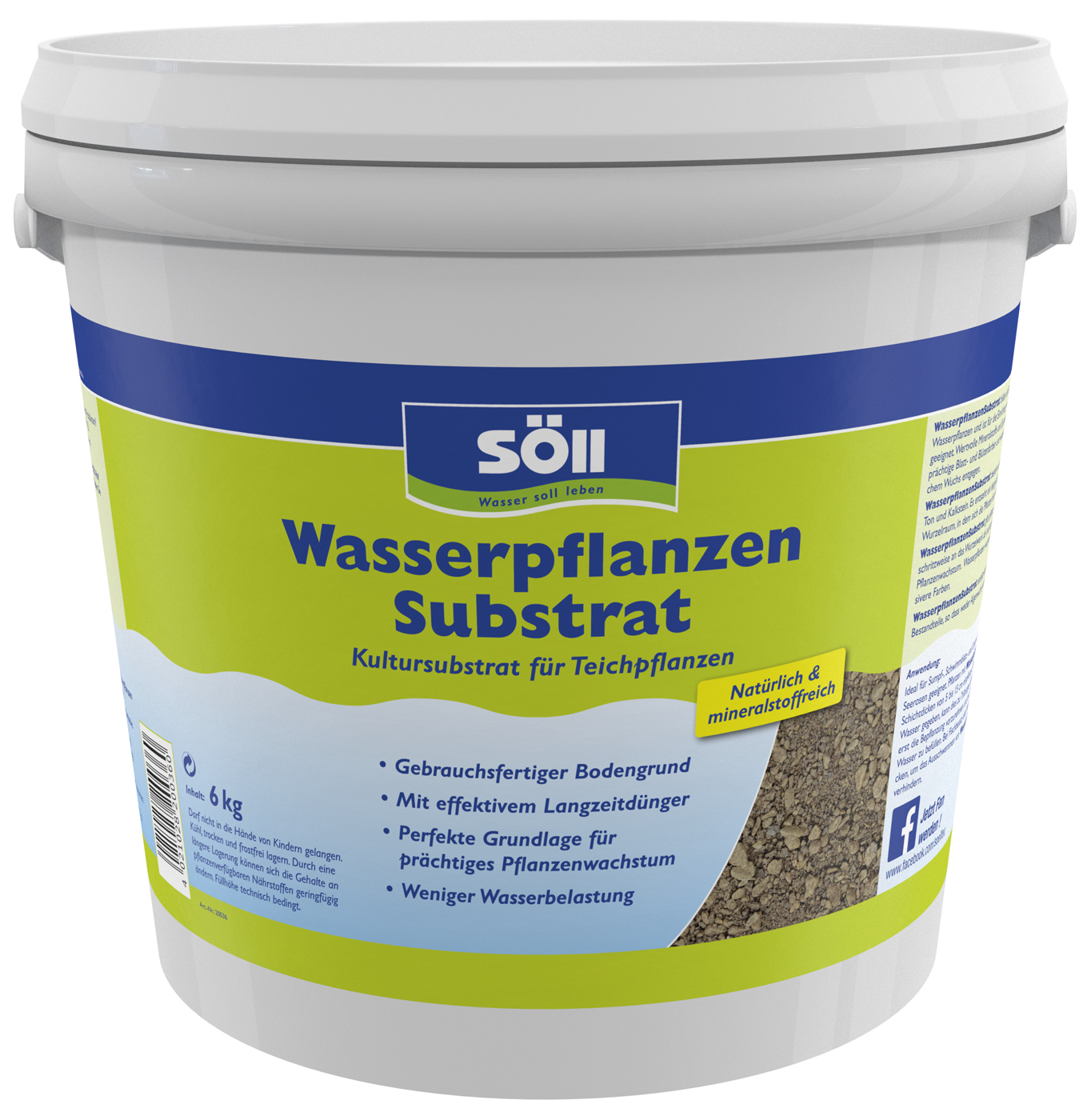 Söll GmbH WasserpflanzenSubstrat