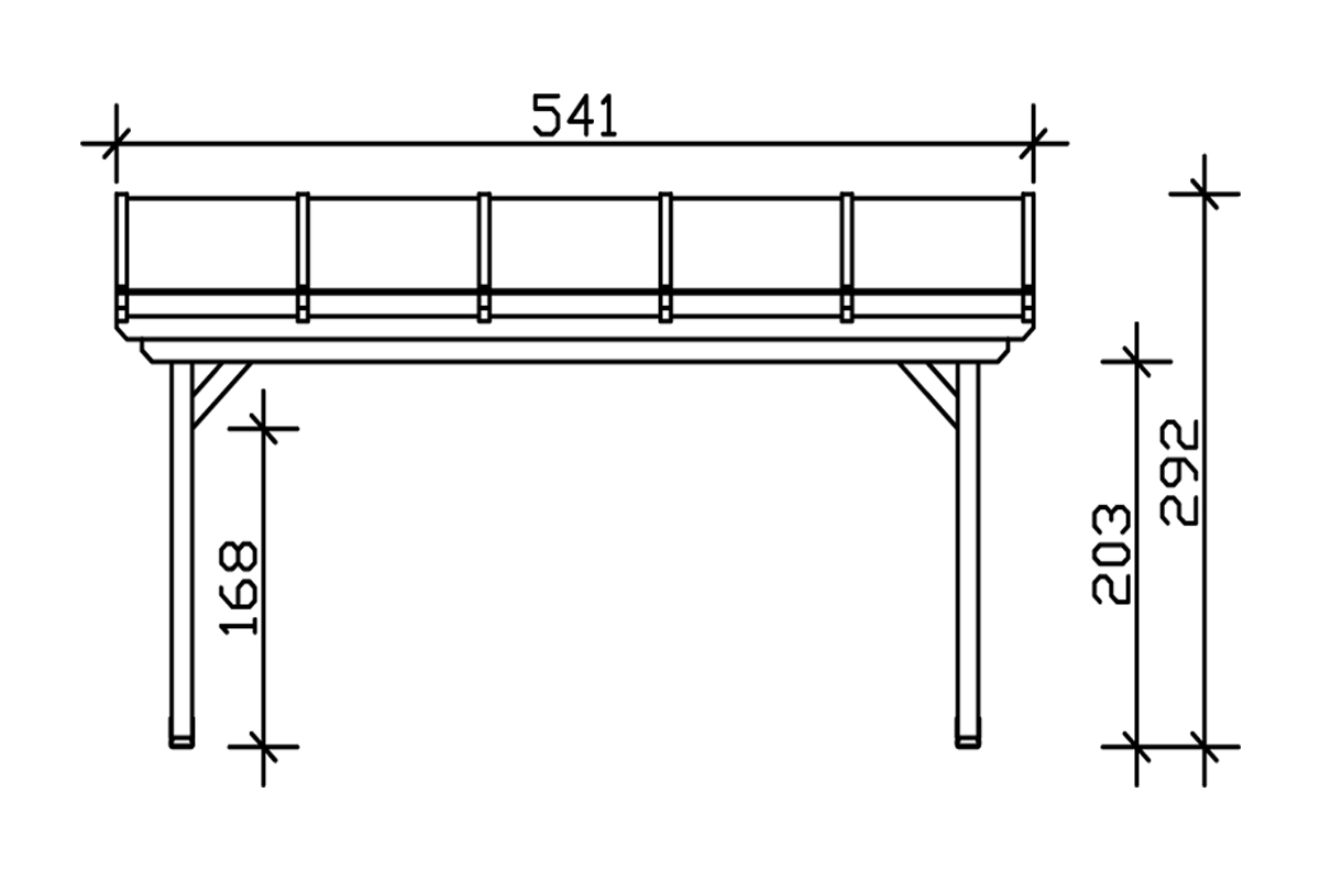 Terrassenüberdachung Ancona