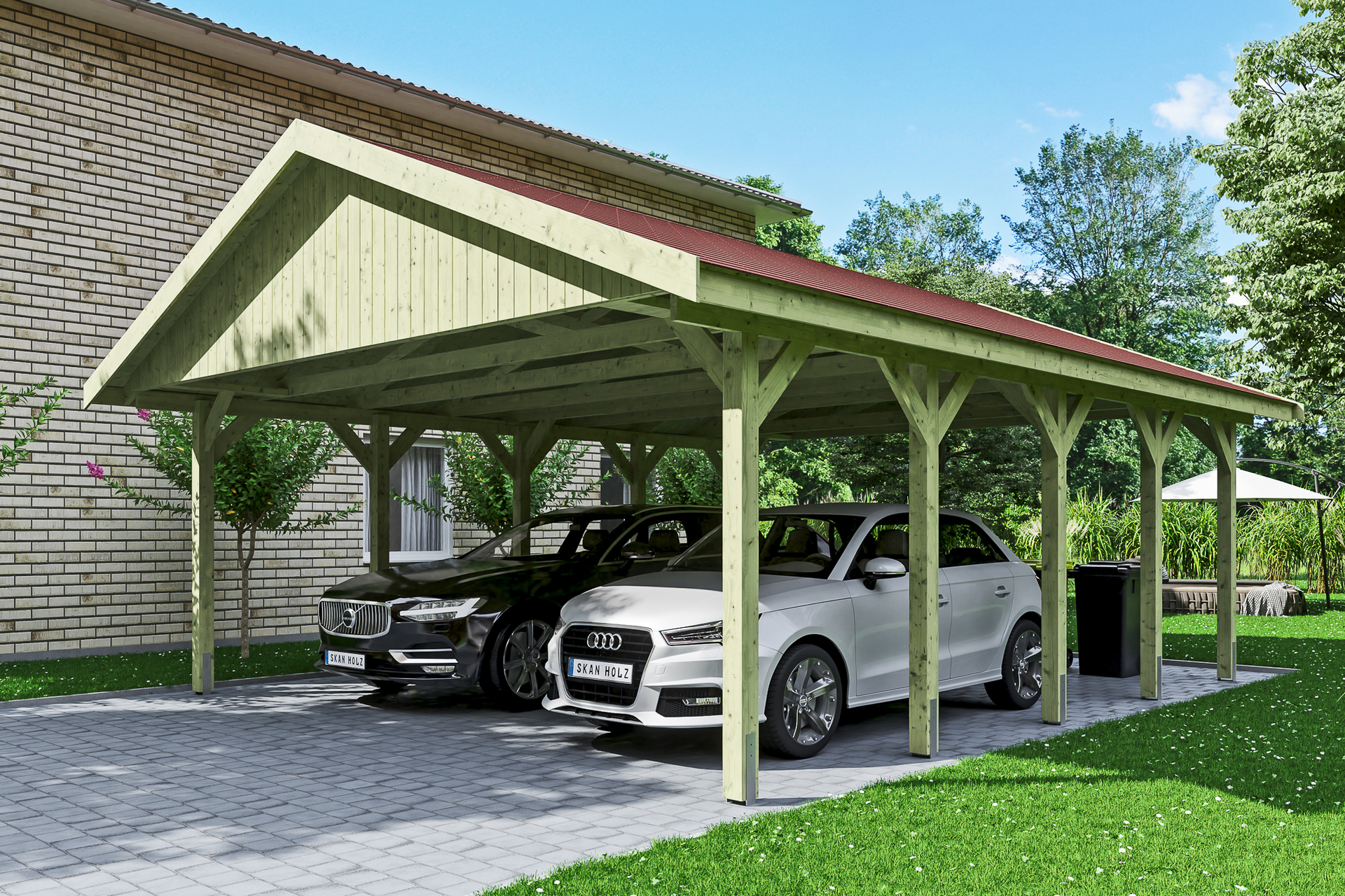 Carport Wallgau bei leitermann.de günstig kaufen Carport Wallgau