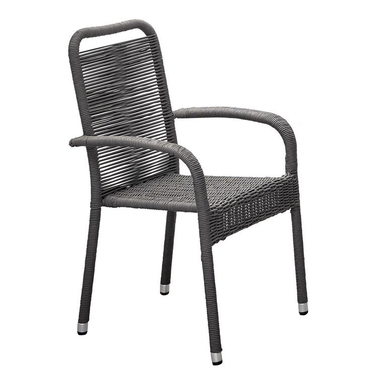 Stapelstuhl Romano, 64x56x94cm, grau bei leitermann.de günstig kaufen Stapelstuhl Romano, 64x56x94cm, grau