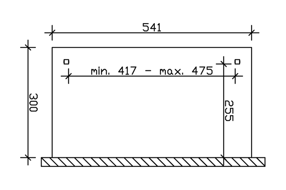 Terrassenüberdachung Ancona