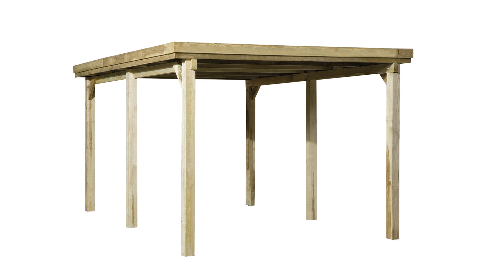 FlachdachEinzelcarport 617