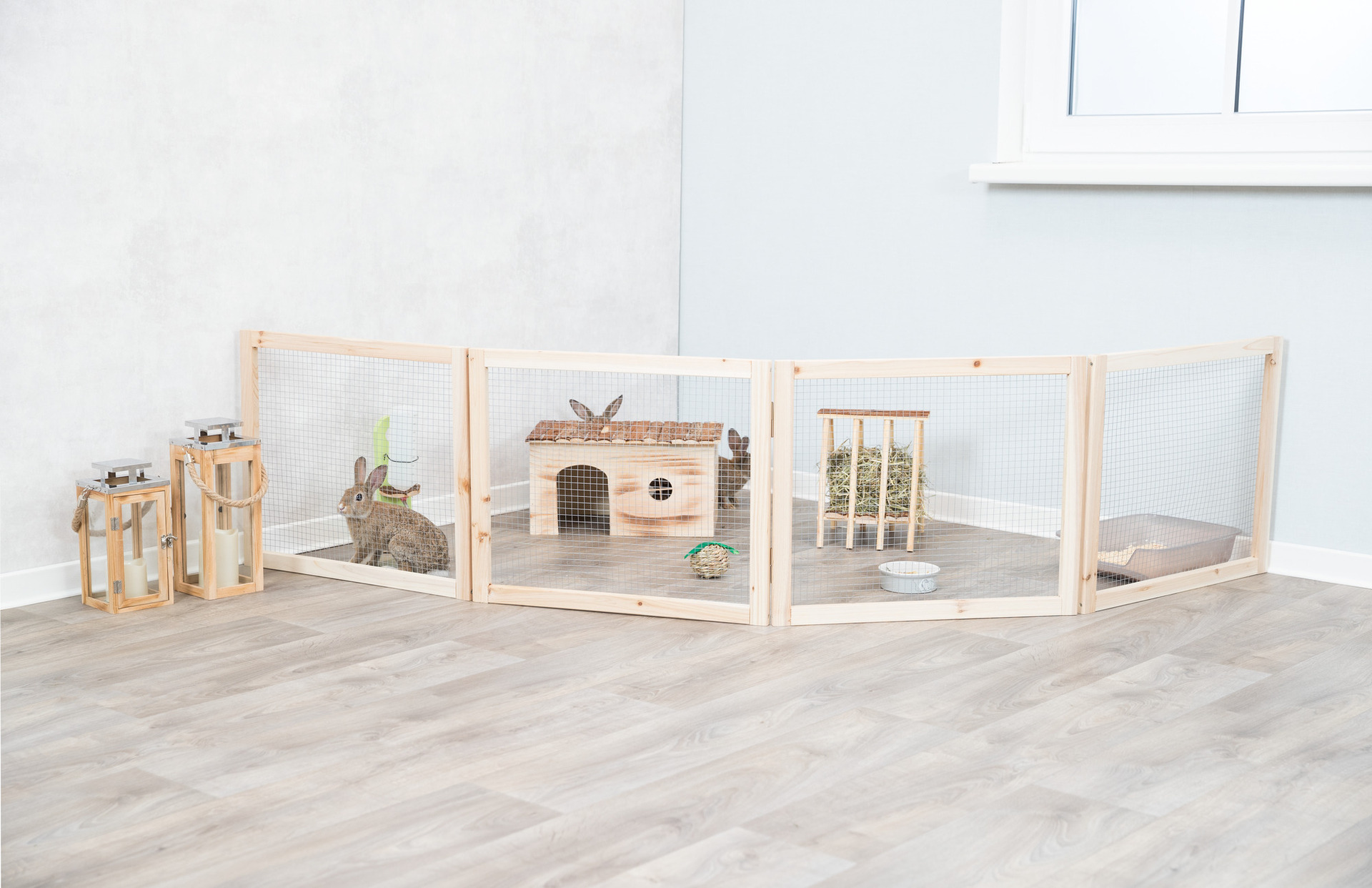 Indoor Freilaufgehege bei leitermann.de günstig kaufen Indoor Freilaufgehege