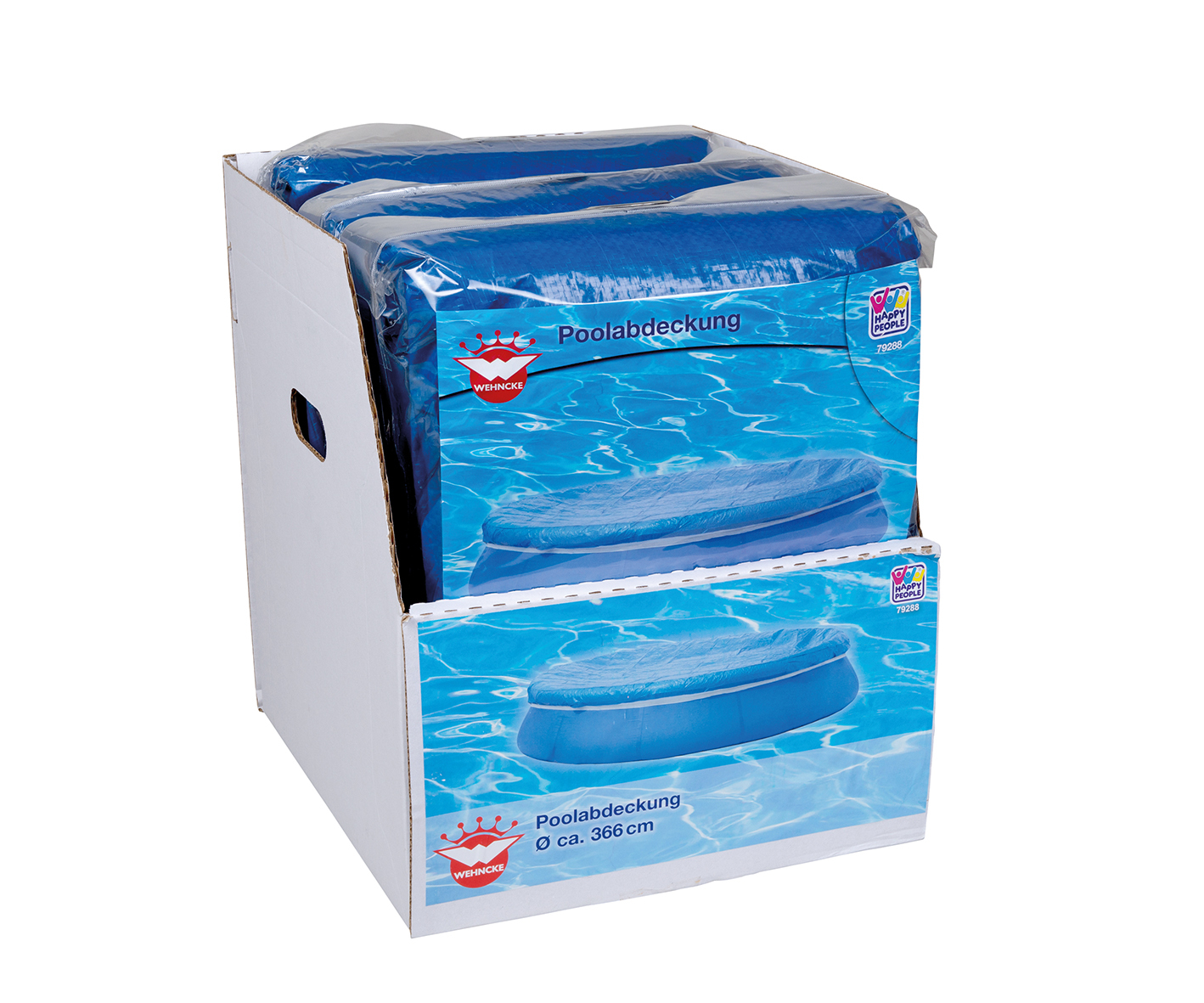 Poolabdeckung mit Gummizug, blau bei leitermann.de günstig kaufen Poolabdeckung mit Gummizug, blau