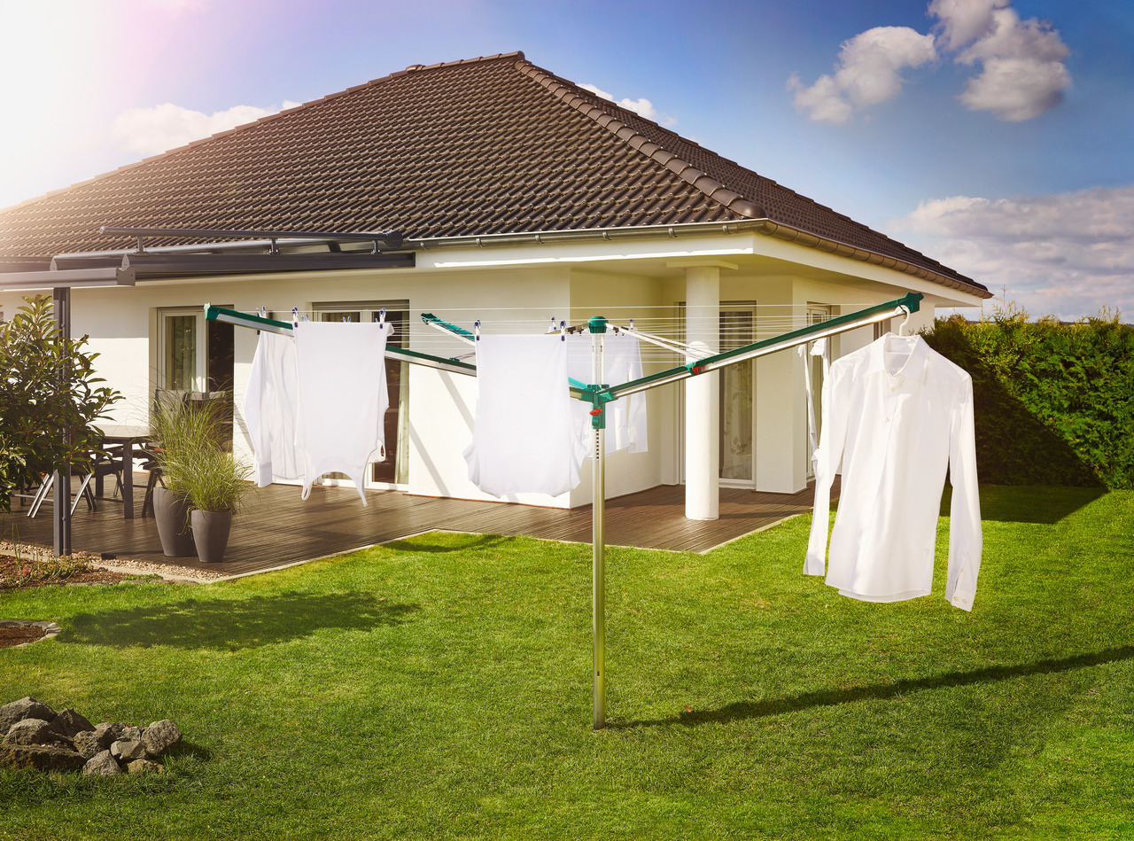 Wäscheschirm Linomatic 500 Deluxe Cover bei leitermann.de günstig kaufen Wäscheschirm Linomatic 500 Deluxe Cover