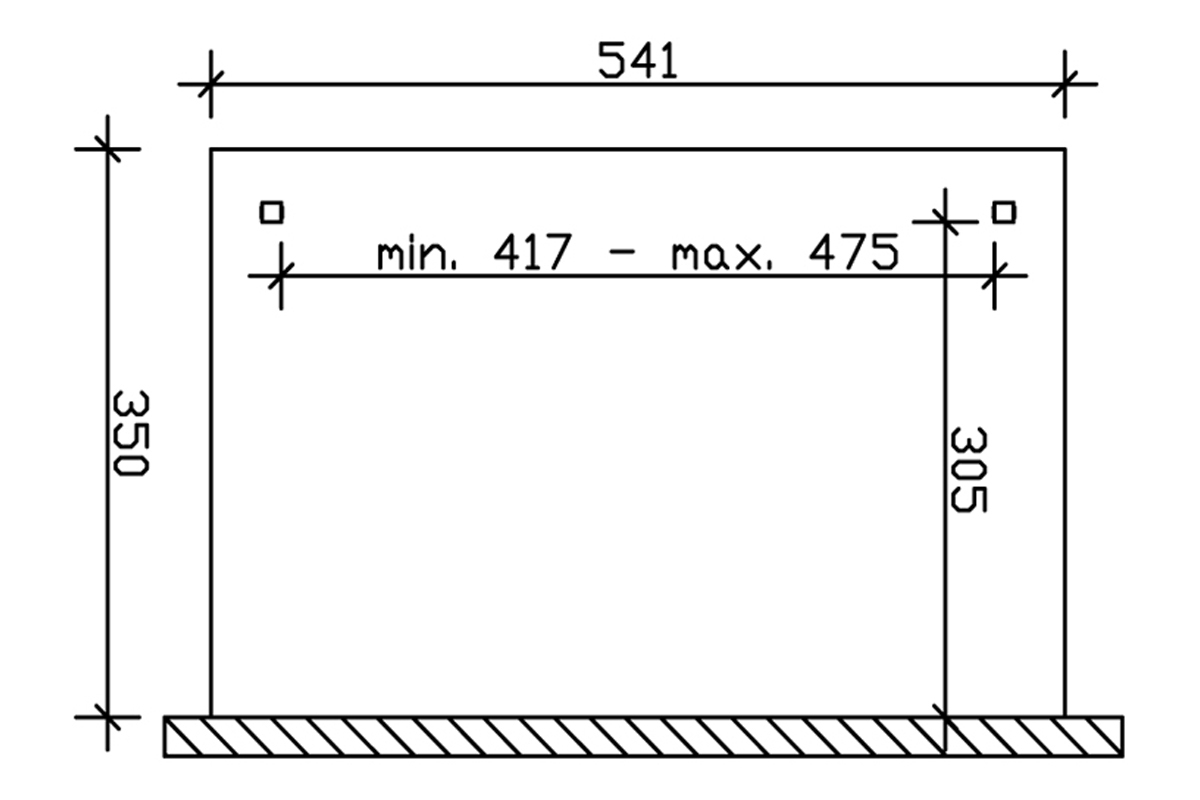 Terrassenüberdachung Ancona