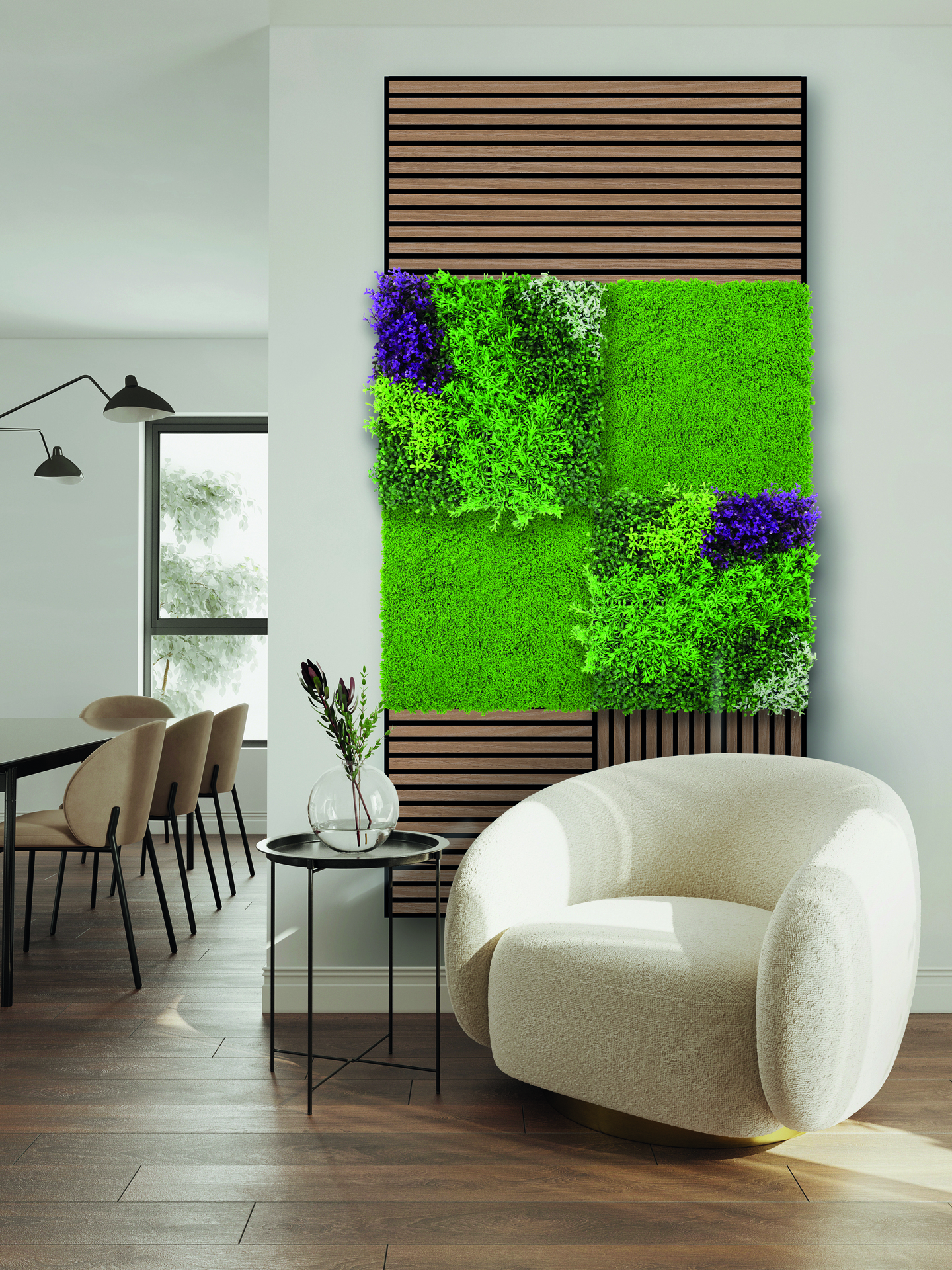 Wandpaneel Modular Wall Furnier