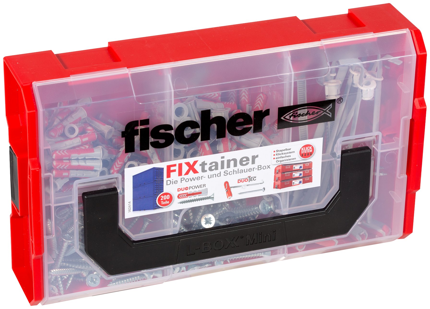 FIXtainer Power- und Schlauer-Sortimentsbox