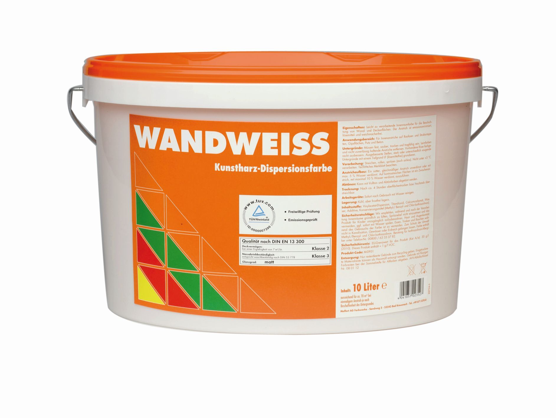 Wandweiss 10L