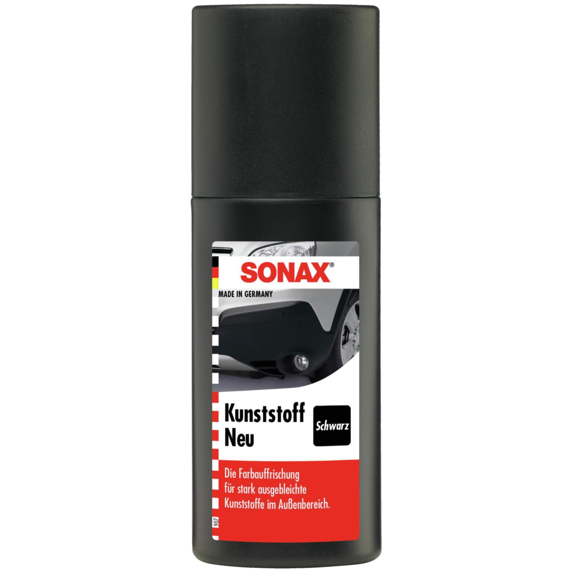 SONAX Kunststoff-Pflege schwarz 100ml