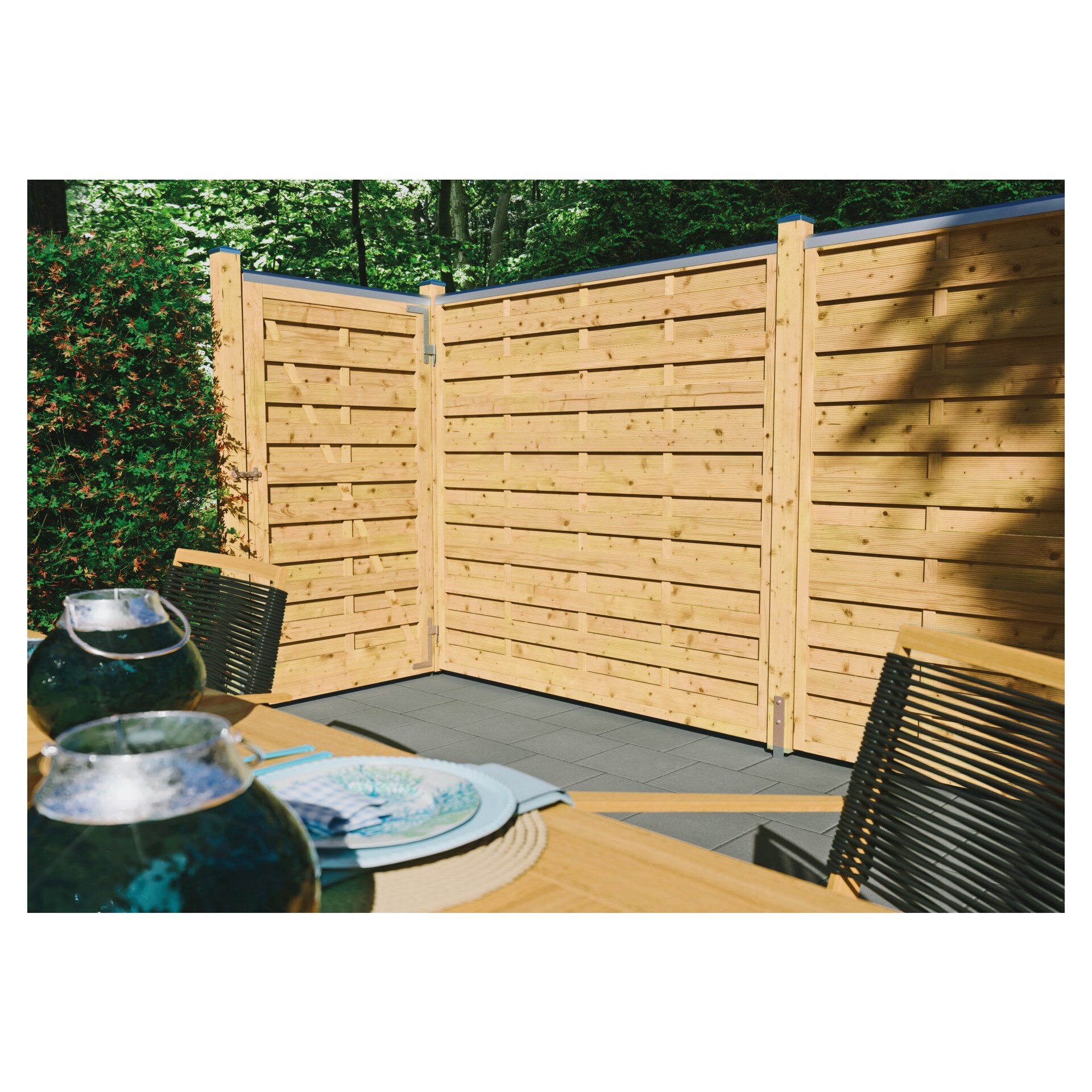 Sichtschutz Zaun-Set MANHATTAN bei leitermann.de günstig kaufen Sichtschutz Zaun-Set MANHATTAN