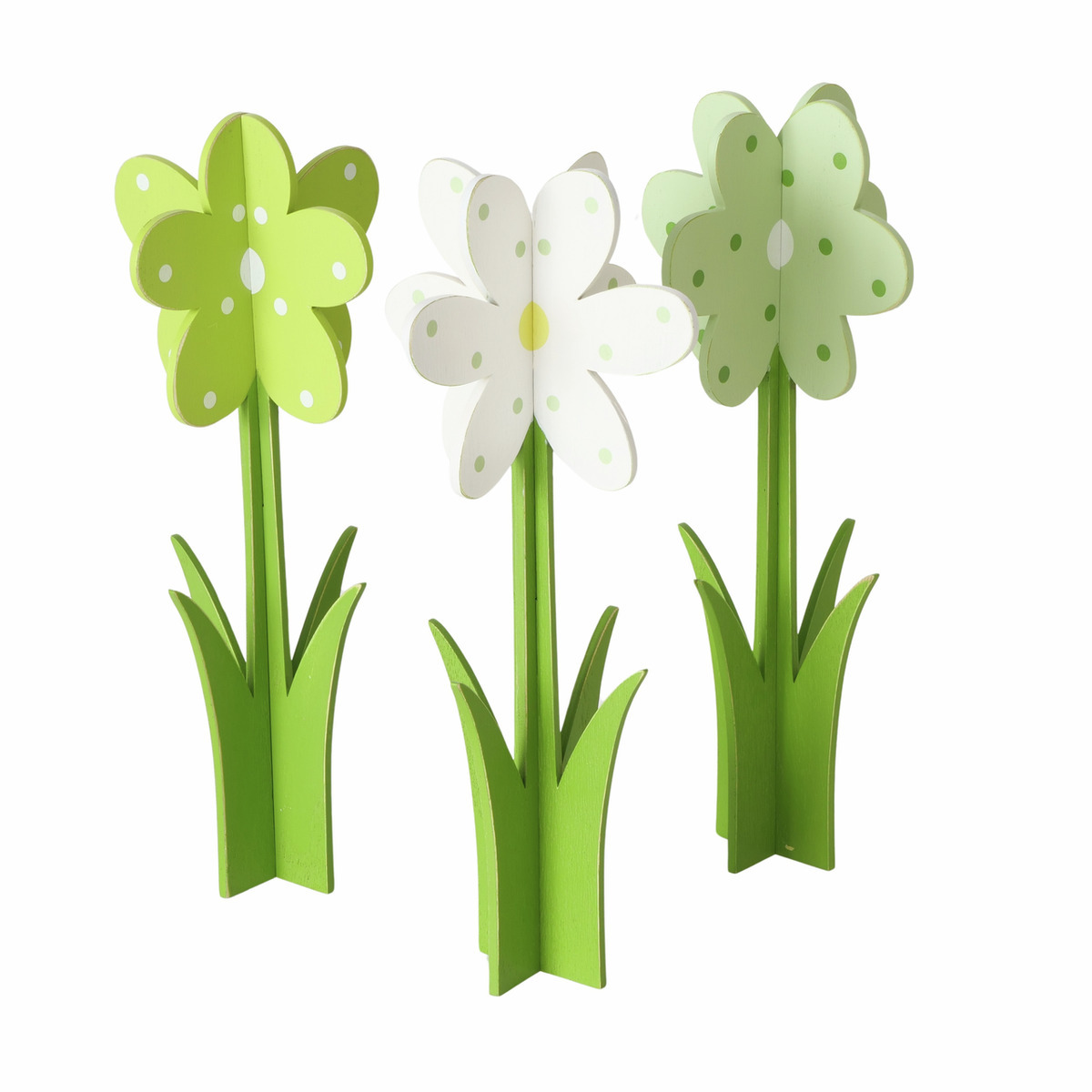 Dekoaufsteller Bloom, 3-fach sortiert